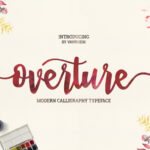 Overture Font Poster 1