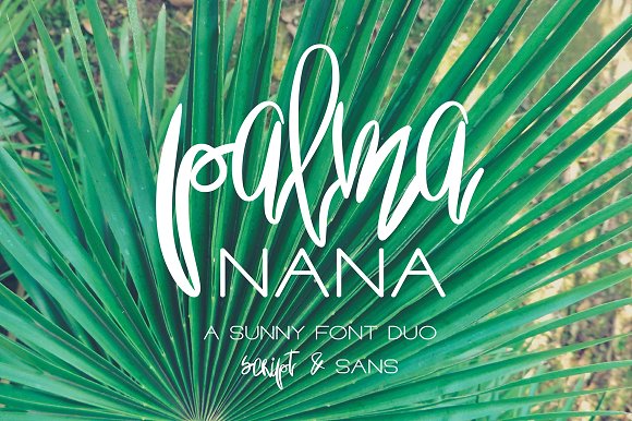 Palma Nana Font Poster 1