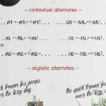 Pamega Script Font Poster 7