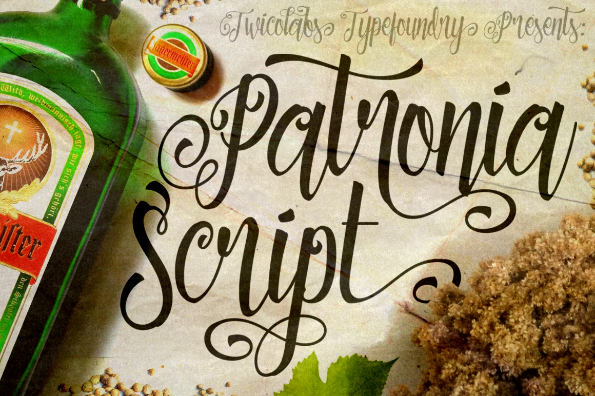 Patronia Font Poster 1