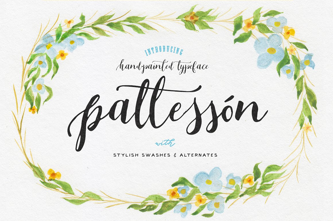 Patteson Font Poster 1