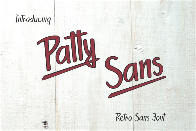 Patty Sans Font Poster 1
