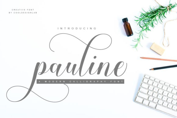 Pauline Font Poster 1