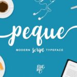 Peque Font Poster 1