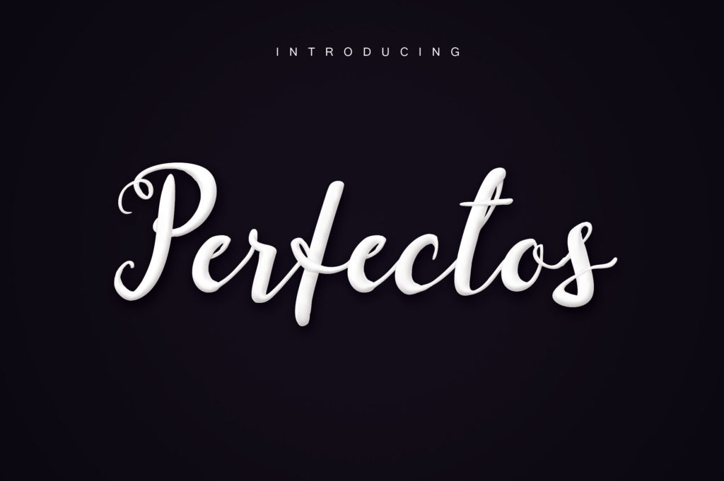 Perfectos Font Poster 1