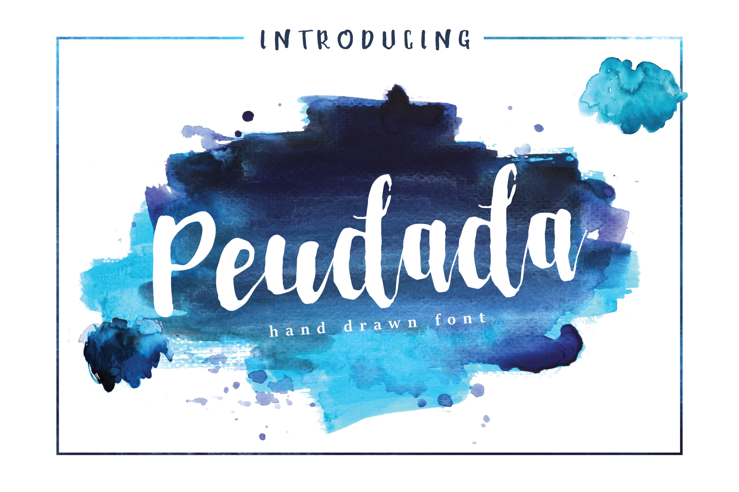 Peudada Font Poster 1