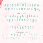 Peudada Font Poster 2