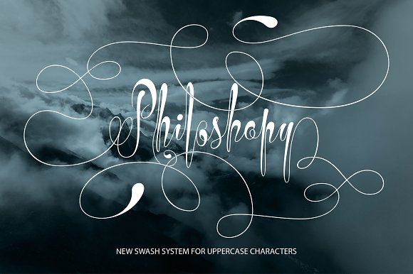 Philoshopy Font Poster 1