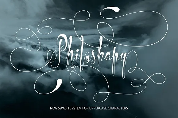 Philoshopy Font Philoshopy Font Poster 1