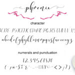 Phoenix Font Poster 7