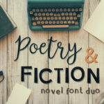 Poetry & Fiction Font Poster 1