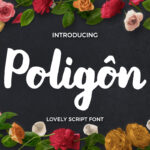 Poligon Font Poster 1