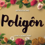 Poligon Font Poster 2
