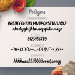Poligon Font Poster 3