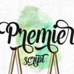 Premier Font Poster 1