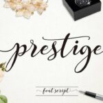 Prestige Font Poster 1