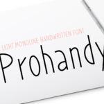Prohandy Font Poster 1
