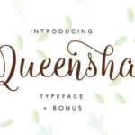 Queensha Font Poster 1