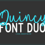 Quincy Font Poster 1