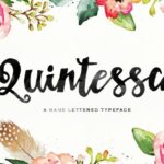 Quintessa Font Poster 1