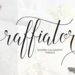 Raffiator Font Poster 1