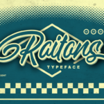 Raitons Font Poster 1