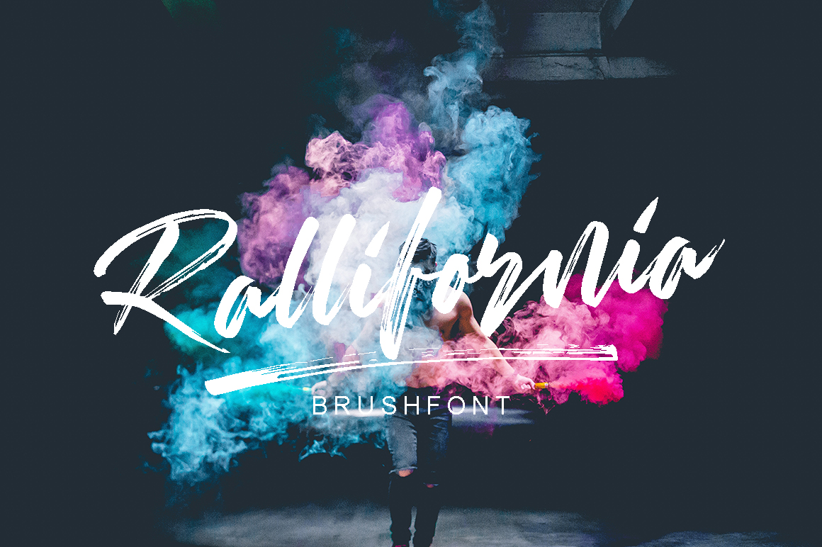 Rallifornia Font Poster 1