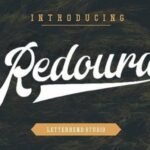 Redoura Font Poster 1