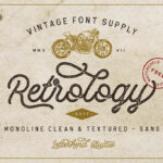 Retrology Font Poster 1