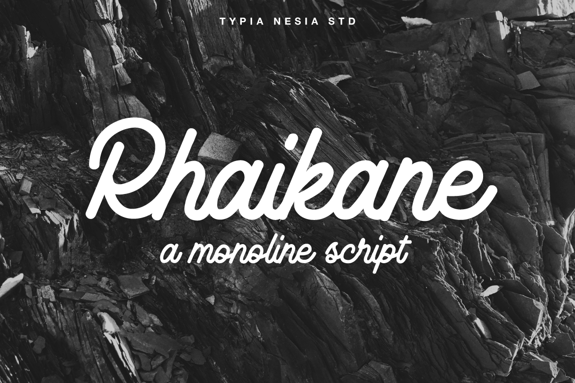 Rhaikane Font Poster 1