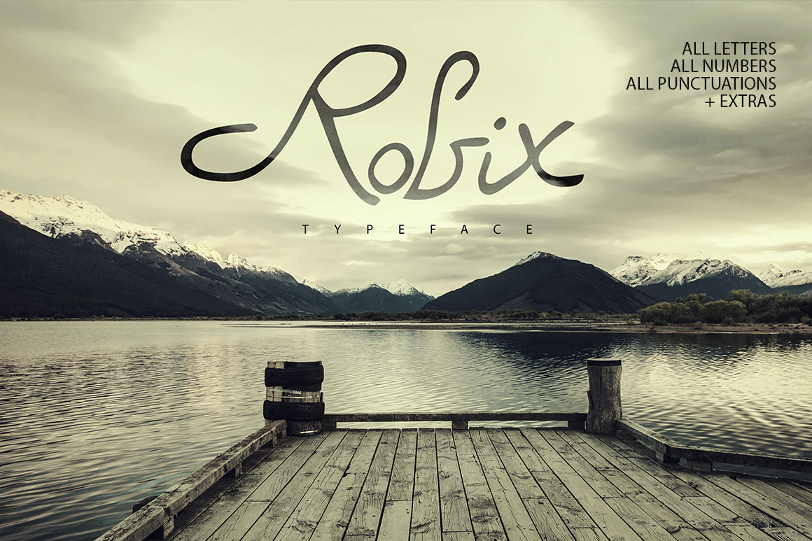 Robix Font Poster 1