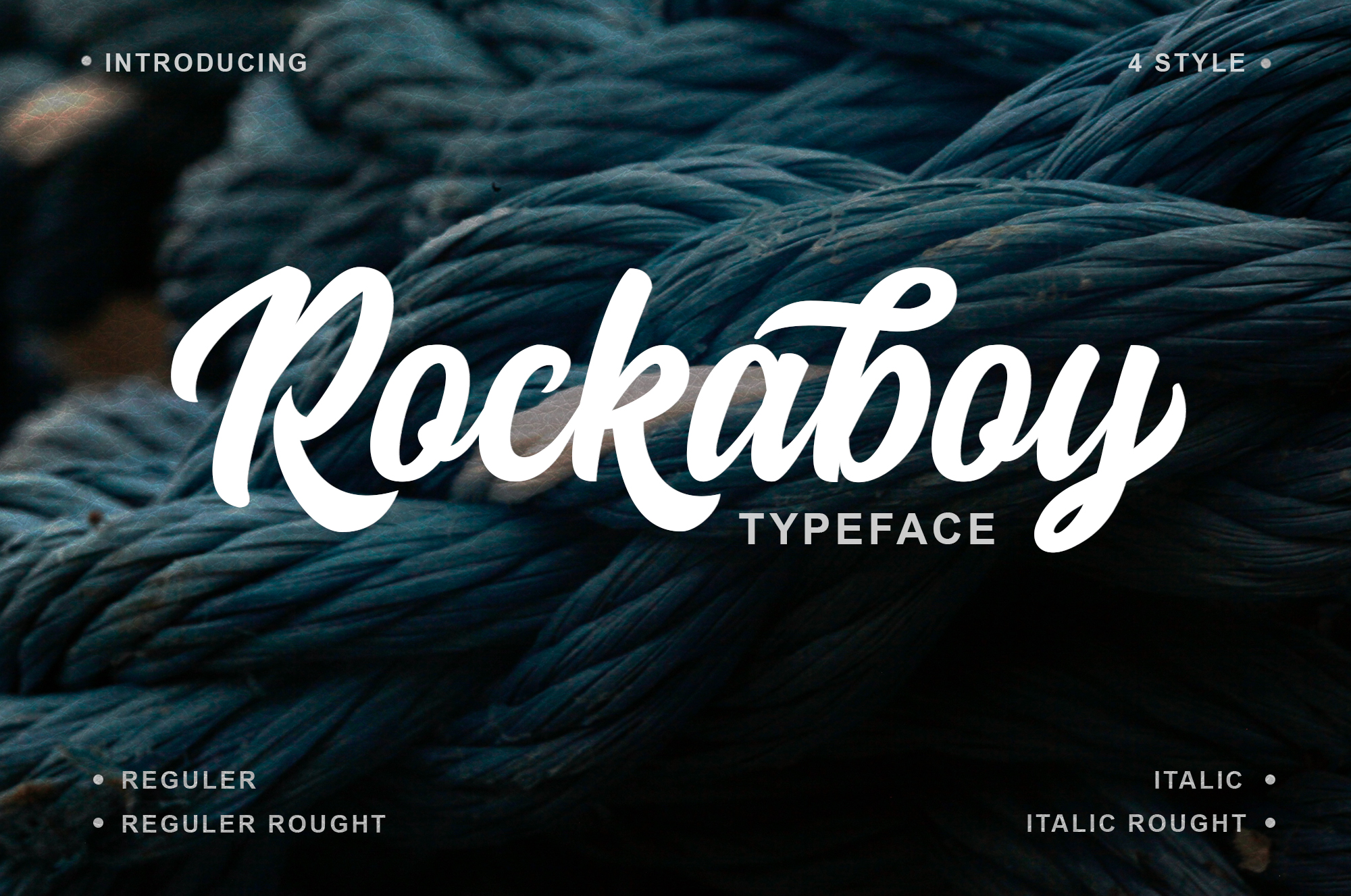 Rockaboy Font Poster 1