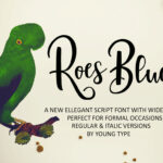 Roes Blues Font Poster 1