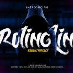 Rolingline Font Poster 1