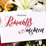 Romantis Momen Font Poster 1