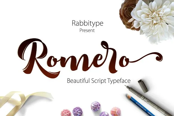 Romero Font Romero Font Poster 1
