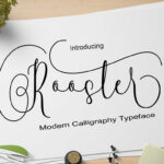 Rooster Script Font Poster 1