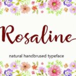 Rosaline Font Poster 1