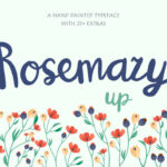 RosemaryUP Font Poster 1