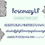 RosemaryUP Font Poster 4