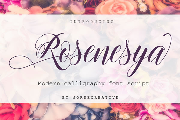 Rosenesya Font