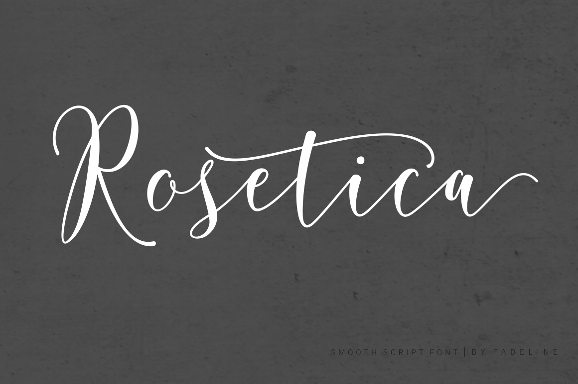 Rosetica Font Poster 1