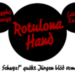Rotulona Hand Font Poster 1