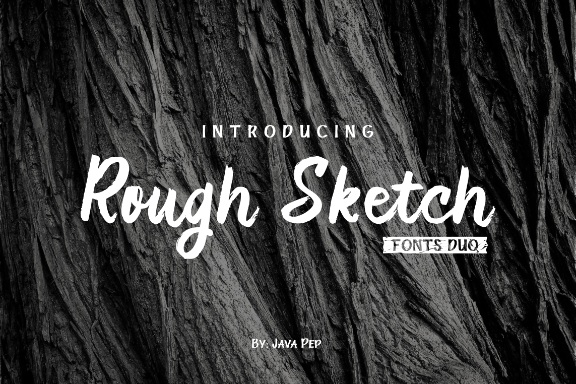 Rough Sketch Font