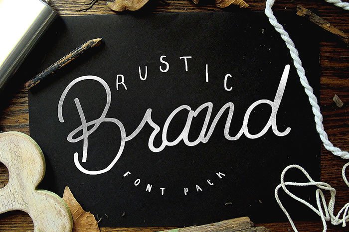 Rustic Brand Font Poster 1