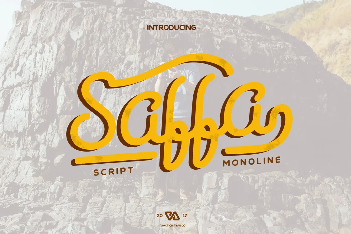 Saffa Font Saffa Font Poster 1