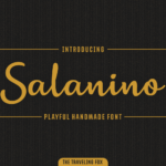 Salanino Font Poster 1