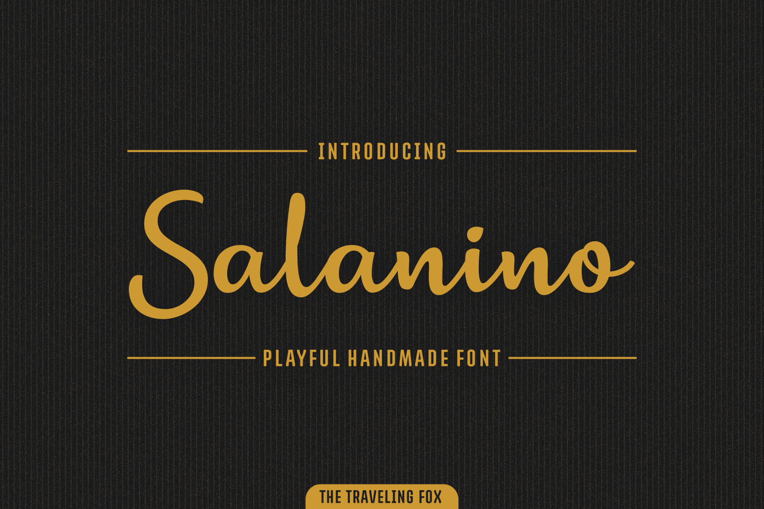 Salanino Font Poster 1