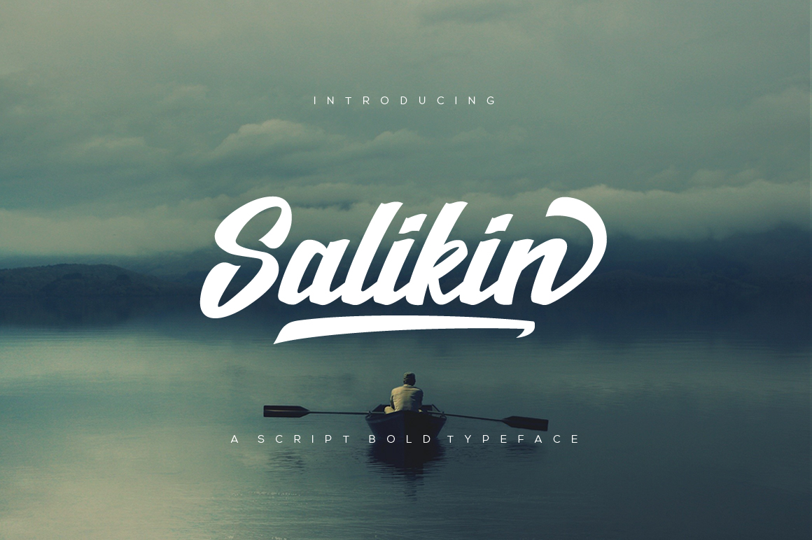 Salikin Font Poster 1