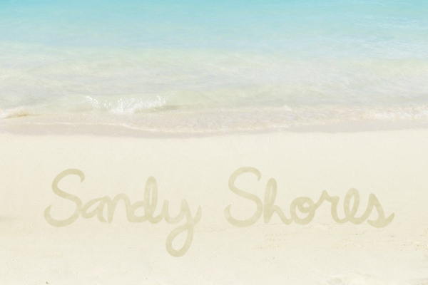 Sandy Shores Font Poster 1